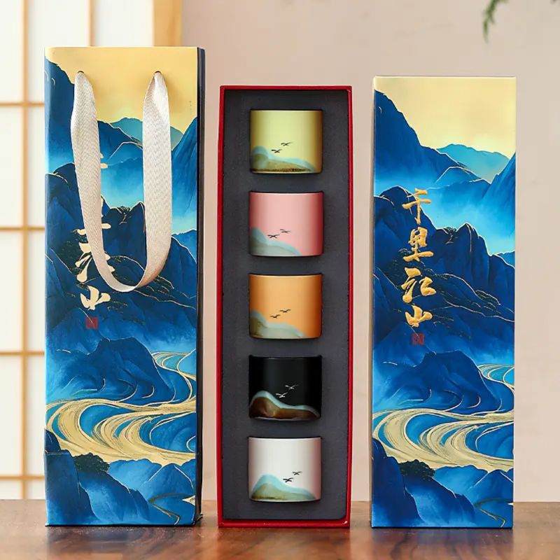 Jual High quality handmade design ceramic tea cup set hadiah kado ...