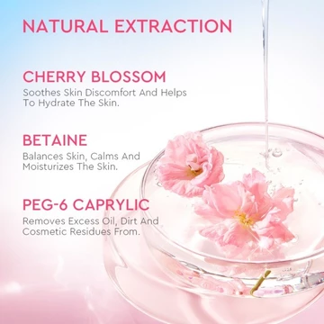 Mebeauty Glad2Glow Cherry Blossom Betaine Micellar Watern 300Ml