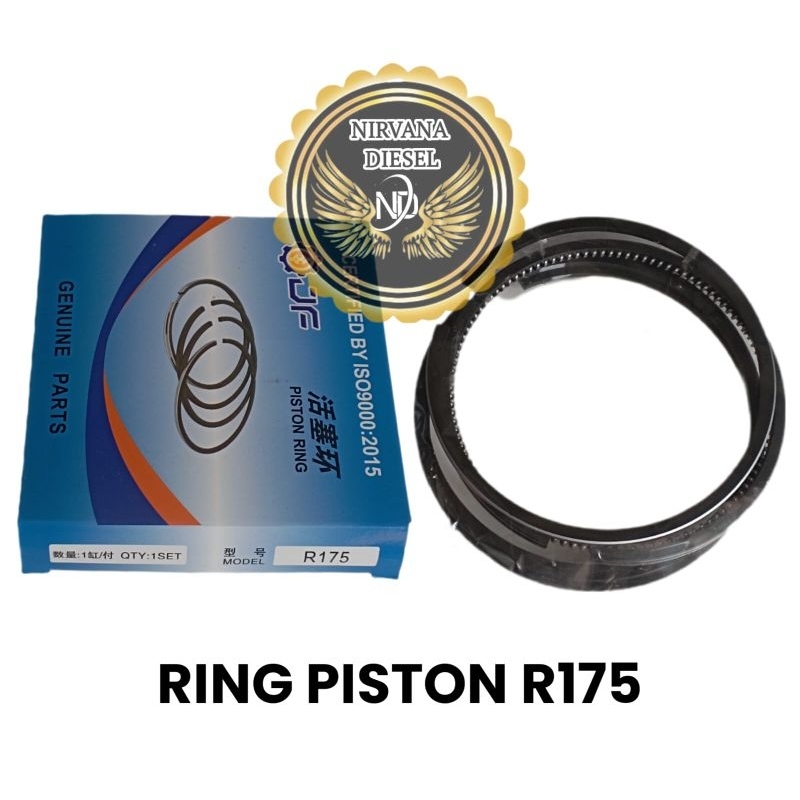 Jual Ring Piston R175 R175A 7pk pir seker merk MARLIN dan JF. | Shopee ...