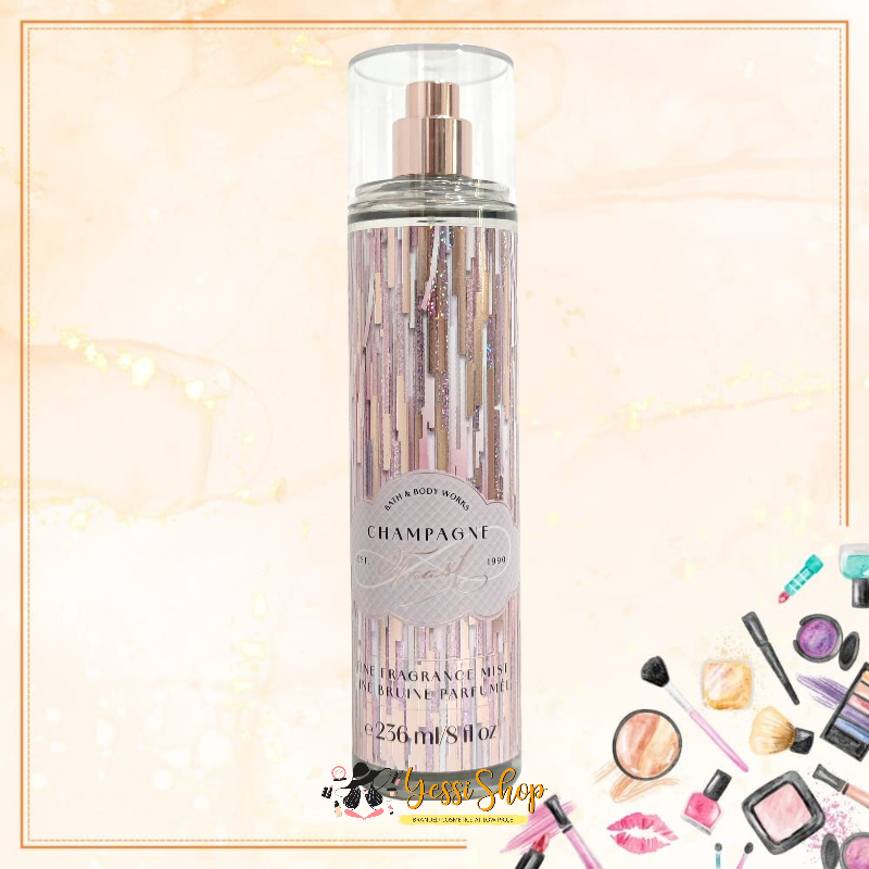 Jual Bath Body Works Champagne Toast Fine Fragrance Mist 236ml