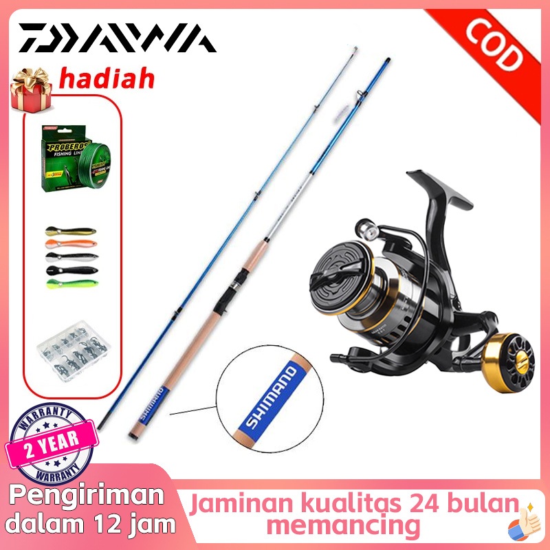 Jual DAIWA Ultimate Spinning Combo - Reel 5.2:1 Gear Ratio + Joran ...