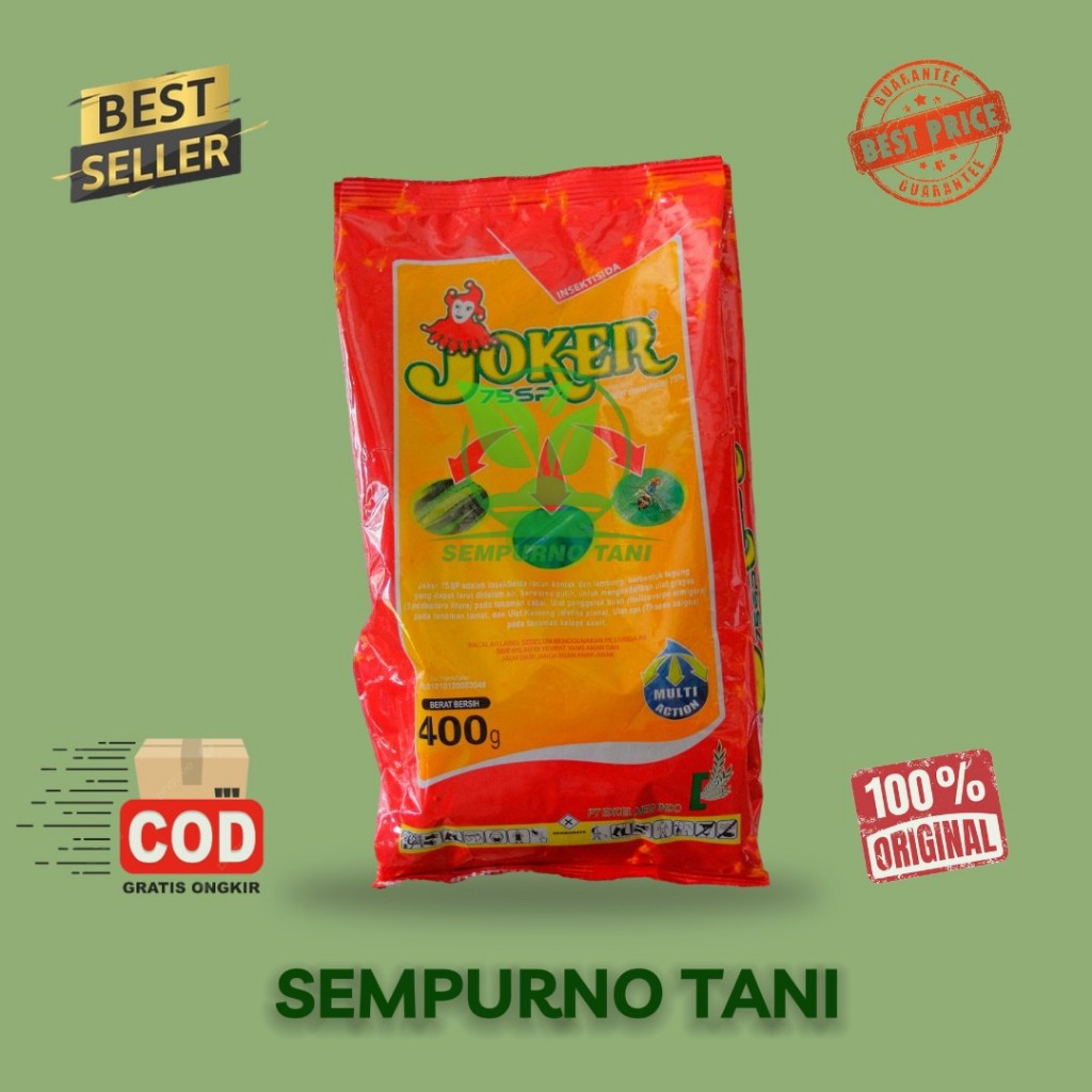 Jual INSEKTISIDA - JOKER 400 GRAM - ASEFAT 75 SP - EXEL MEG INDO ...