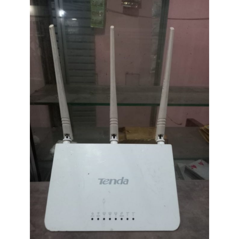 Jual Router Tenda F3 + Adaptor | Shopee Indonesia