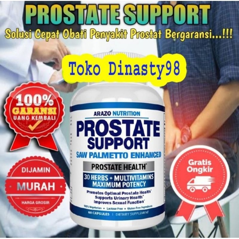 Jual Obat Prostat Ampuh Arazo Nutrition Prostate Support | Shopee Indonesia