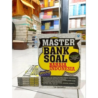 OBRAL BUKU MURAH ORIGINAL / BUKU PENDIDIKAN / MASTER BANK SOAL BAHASA INDONESIA SMA/MA / SOAL-SOAL / SBMPTN / UJIAN NASIONAL /