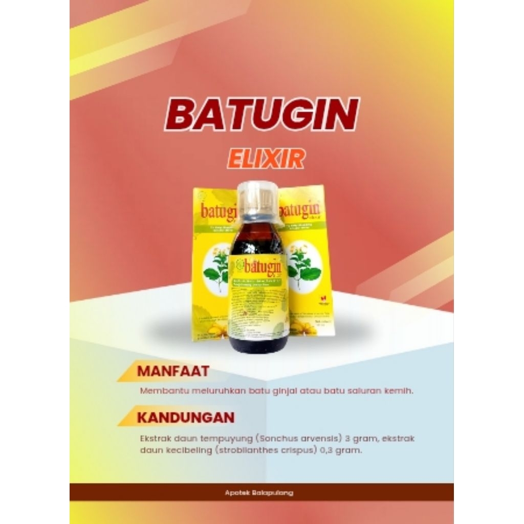Jual Batugin elixir 120ml/botol | Shopee Indonesia