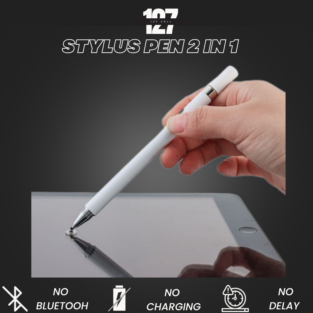 Stylus Pen in Touchscreen Bolpen Untuk HP Tablet Laptop Universal