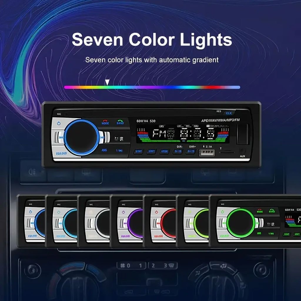 Jual Tape Audio Radio Mobil Multifungsi Bluetooth Version USB MP3 FM ...