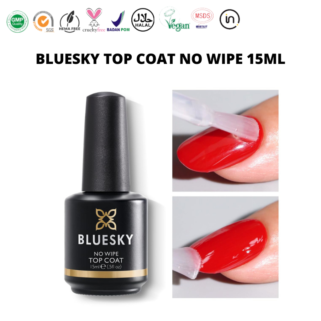 Bluesky Tempered Top Coat No Wipe Tempered Top Coat BlueSkyGel