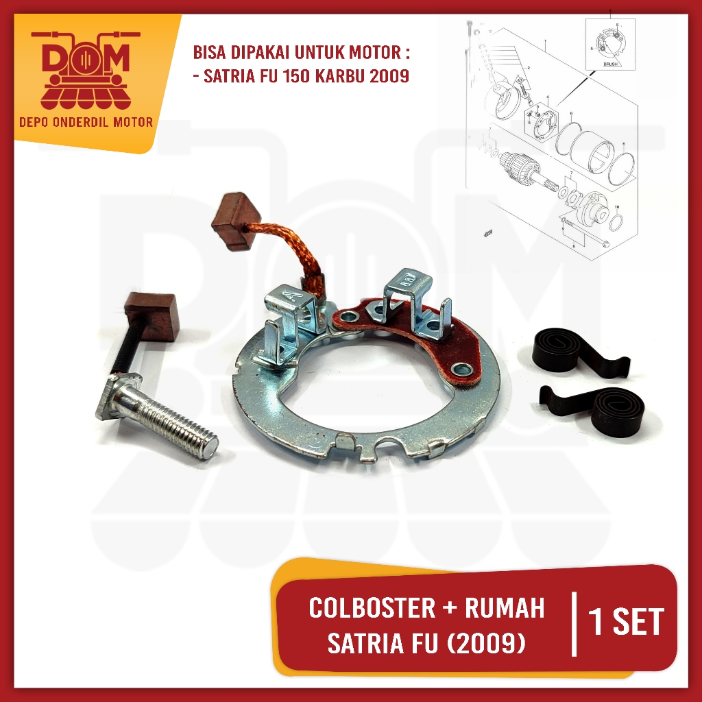 Jual Colboster + Rumah Satria Fu 2009 (PSP) Coalboster Kulstater Arang ...