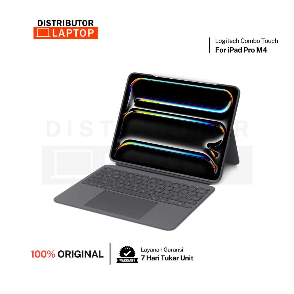 Jual Logitech Combo Touch Keyboard Case With Trackpad for iPad Pro M4 ...