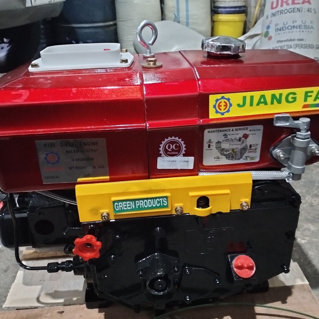 Jual engine diesel jiangfa R180 8pk mesin solar jiang fa | Shopee Indonesia