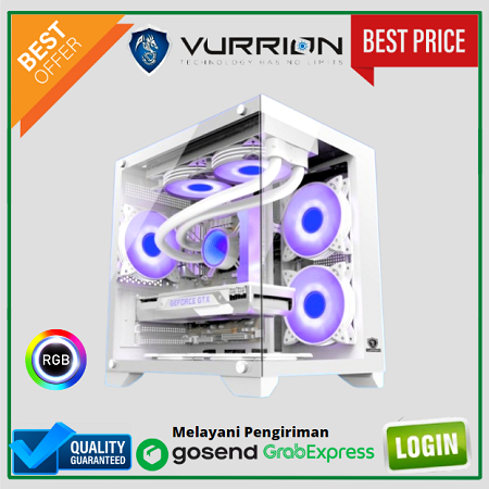 PC Gaming Intel i5 14400F Gen 14 ( RTX 4060 8GB + Ram 16GB) | Cocok Gaming | Editing | Live Stream
