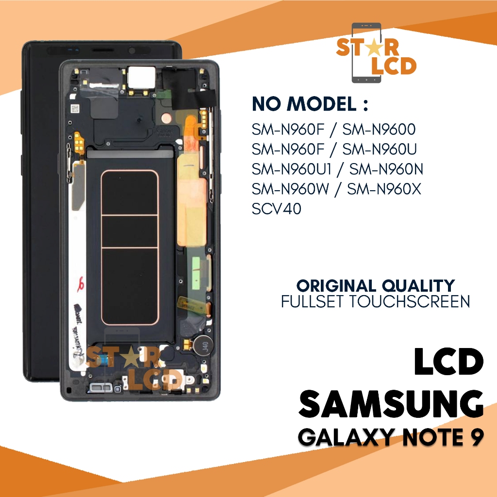 Jual Grosir LCD Samsung Note 9 - Include Frame Fullset Touch Screen ...