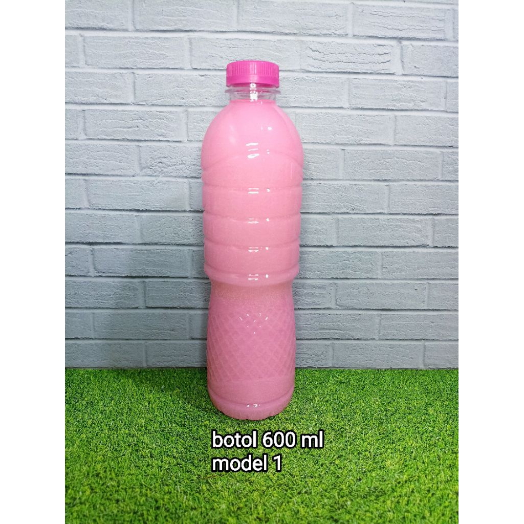 Jual Botol plastik 600ml FREE BUBBLEWRAP ( isi satu bal 100pcs ...