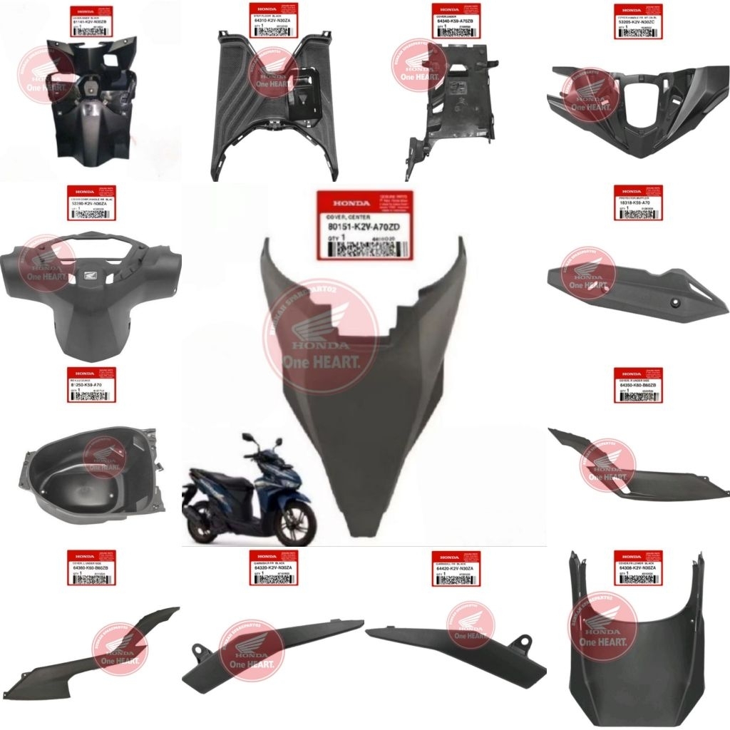 Jual Cover full body kasar Vario 125 led new Gen 2 K2V 2023 - 2025 ...