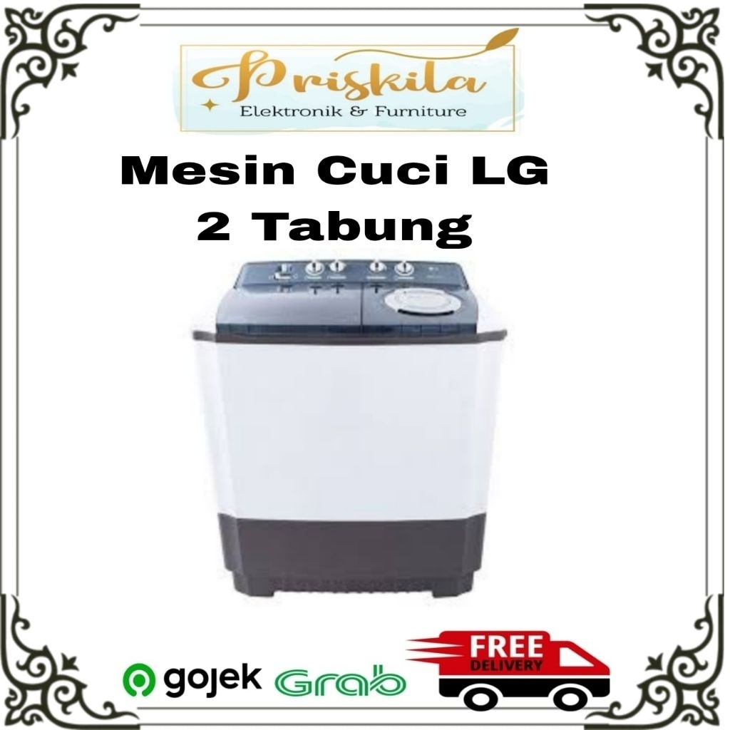 Jual Mesin Cuci 2 Tabung LG / Toko Priskila Elektronik / Elektronik