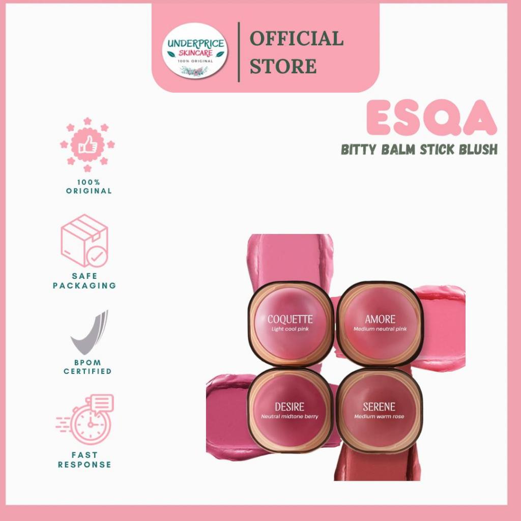 Jual ESQA Bitty Balm Stick Blush | Shopee Indonesia