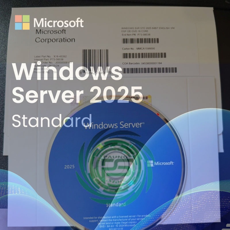 Jual Windows Server 2025 Standar OEM (Full Pack Original) | Shopee ...