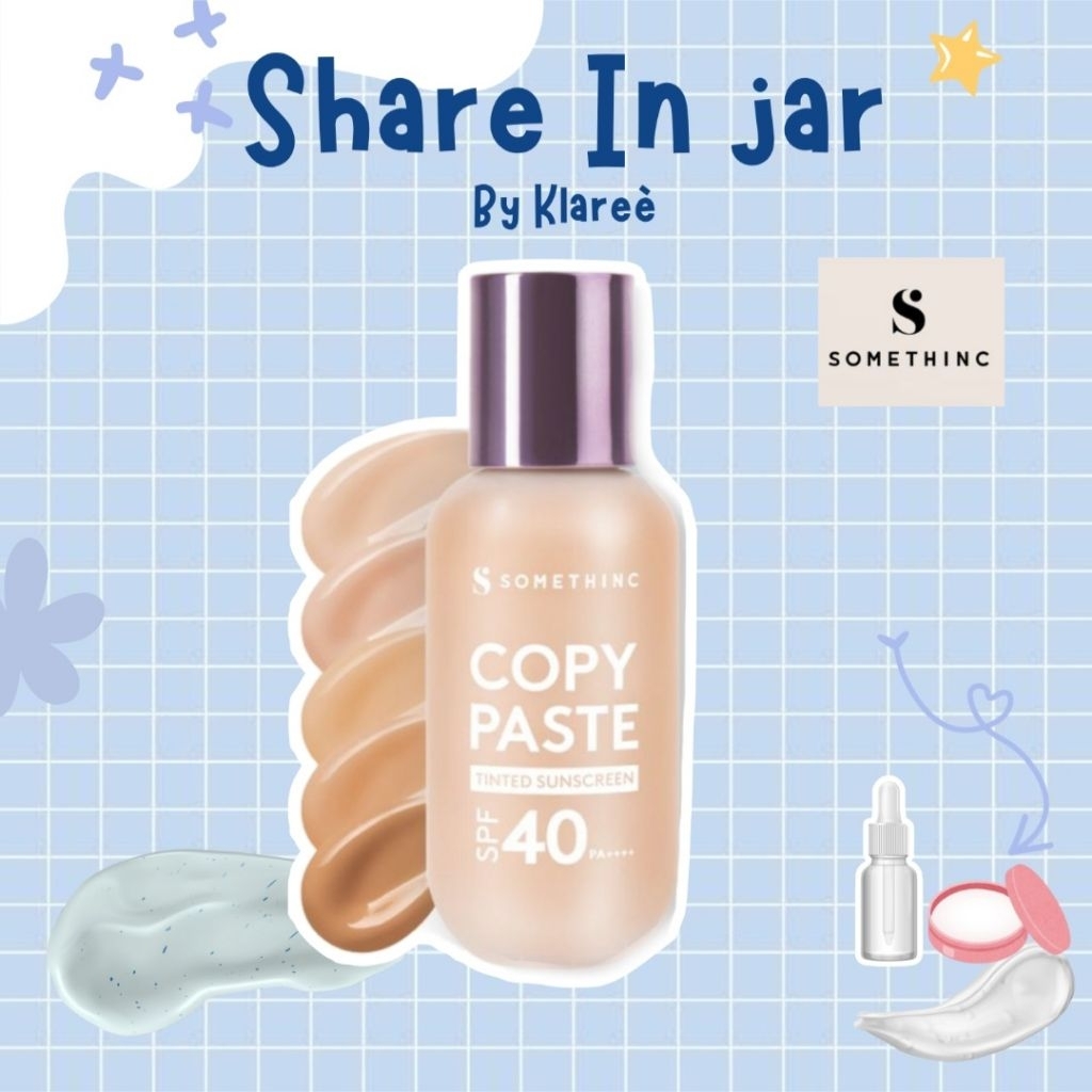 Jual [Share In Jar] SOMETHINC COPY PASTE Tinted Sunscreen By Klareè ...