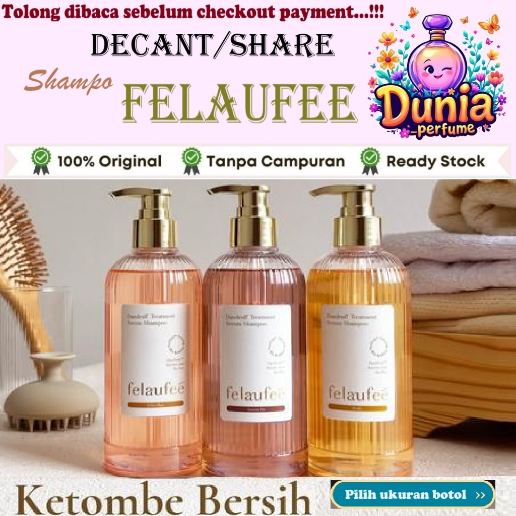 Jual SHARE FELAUFEE - Dandruff Treatment Serum Shampoo | Anti Ketombe ...