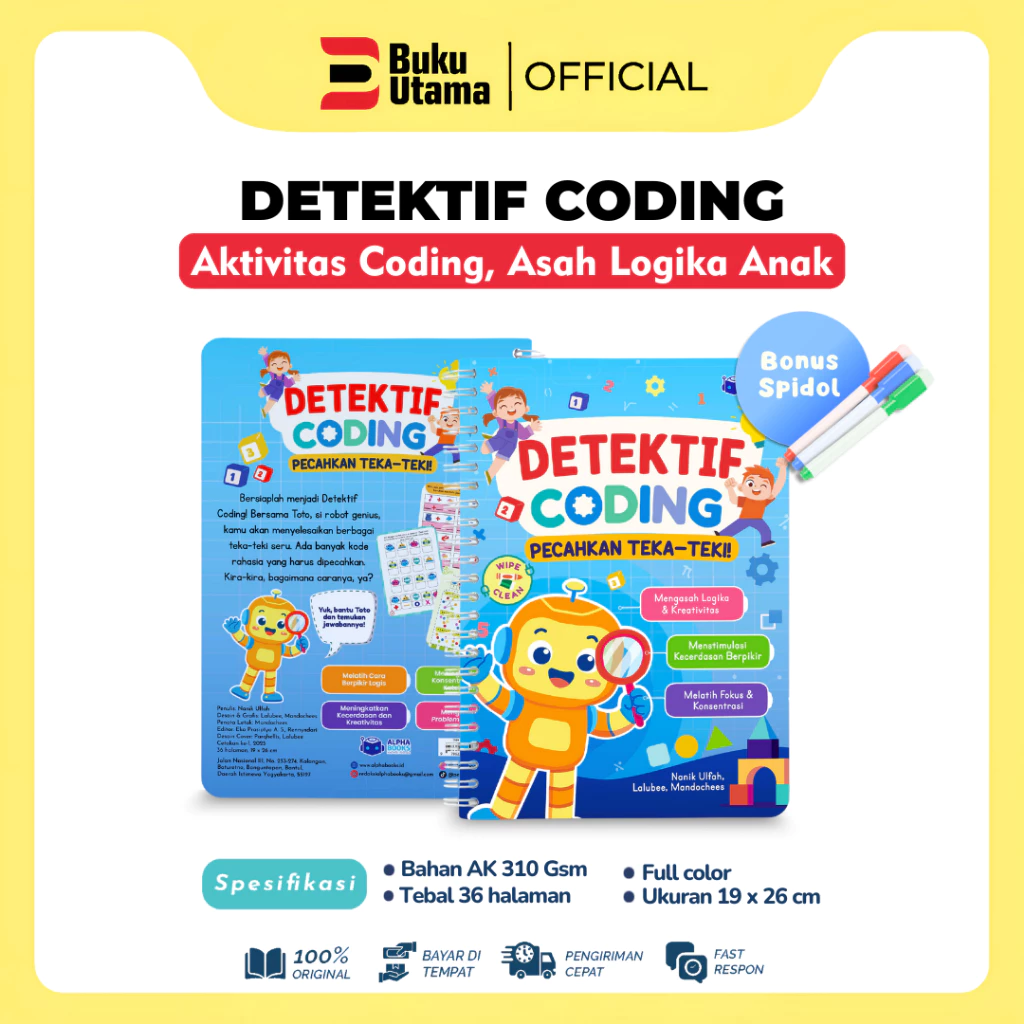 Gambar produk Detektif Coding