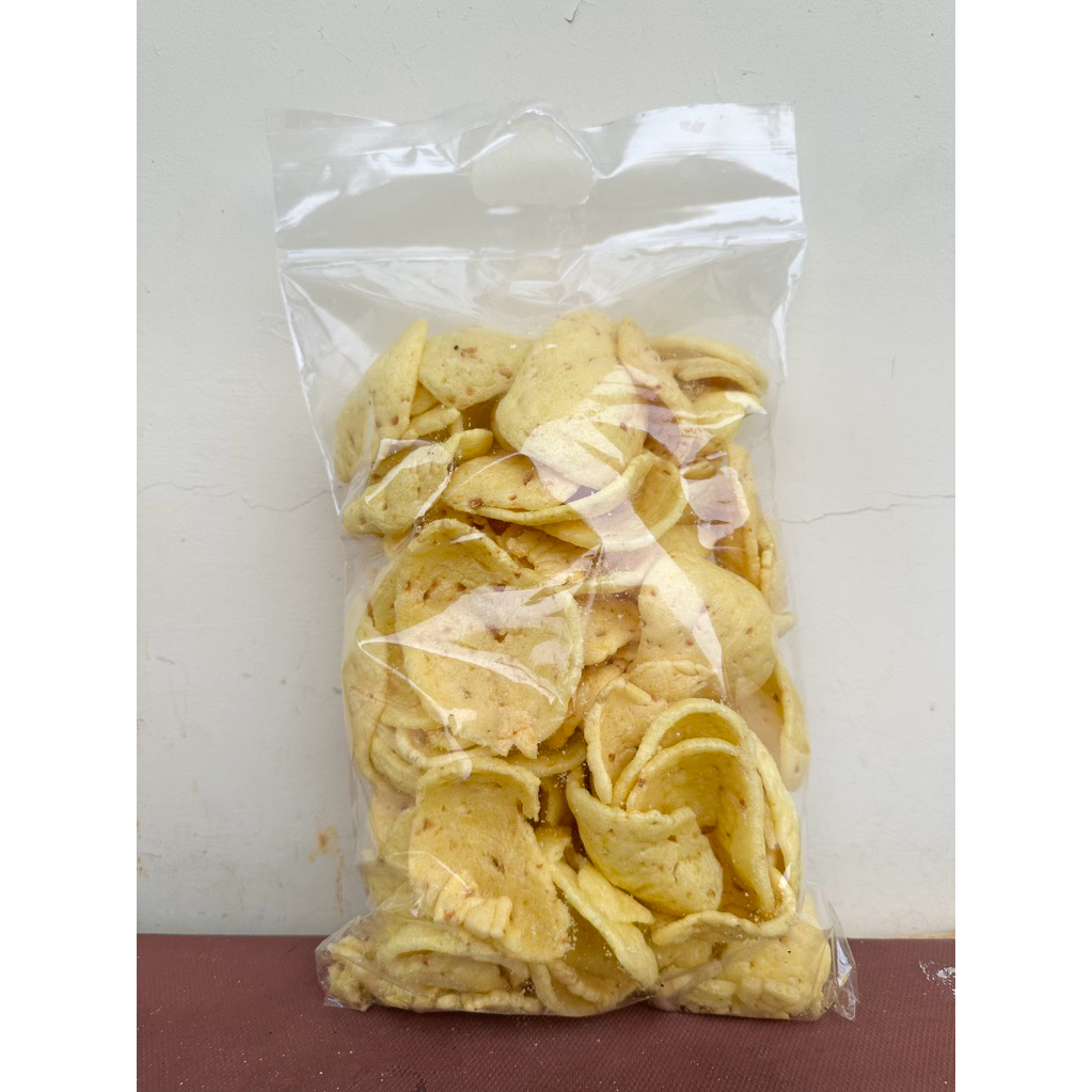 Jual Kerupuk Combring Kuning Jumbo Murah Ukuran 30x20 | Shopee Indonesia