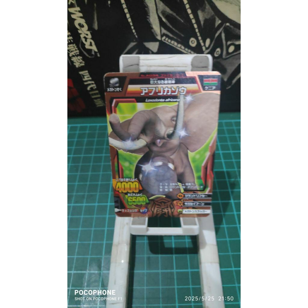 jual-kartu-animal-kaiser-bronze-african-elephant-japan-card-shopee