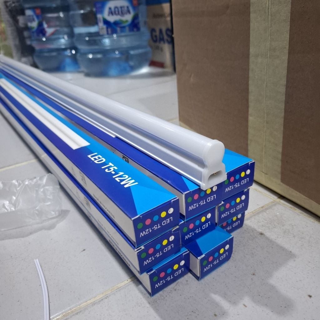Jual T5 Led TL 30cm 60cm 90cm dan 120cm Led Tube biru , kuning , dan ...