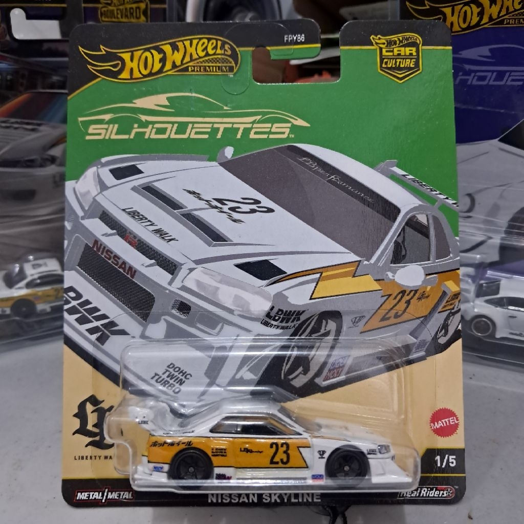 Jual Hotwheels LB-ER34 Super silhouette Nissan skyline liberty walk ...