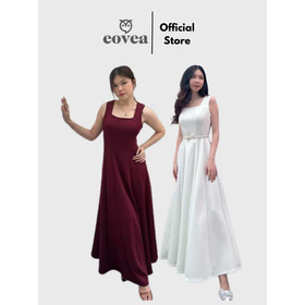 EOVEA Marveile Dress Pesta Scuba Casual Formal