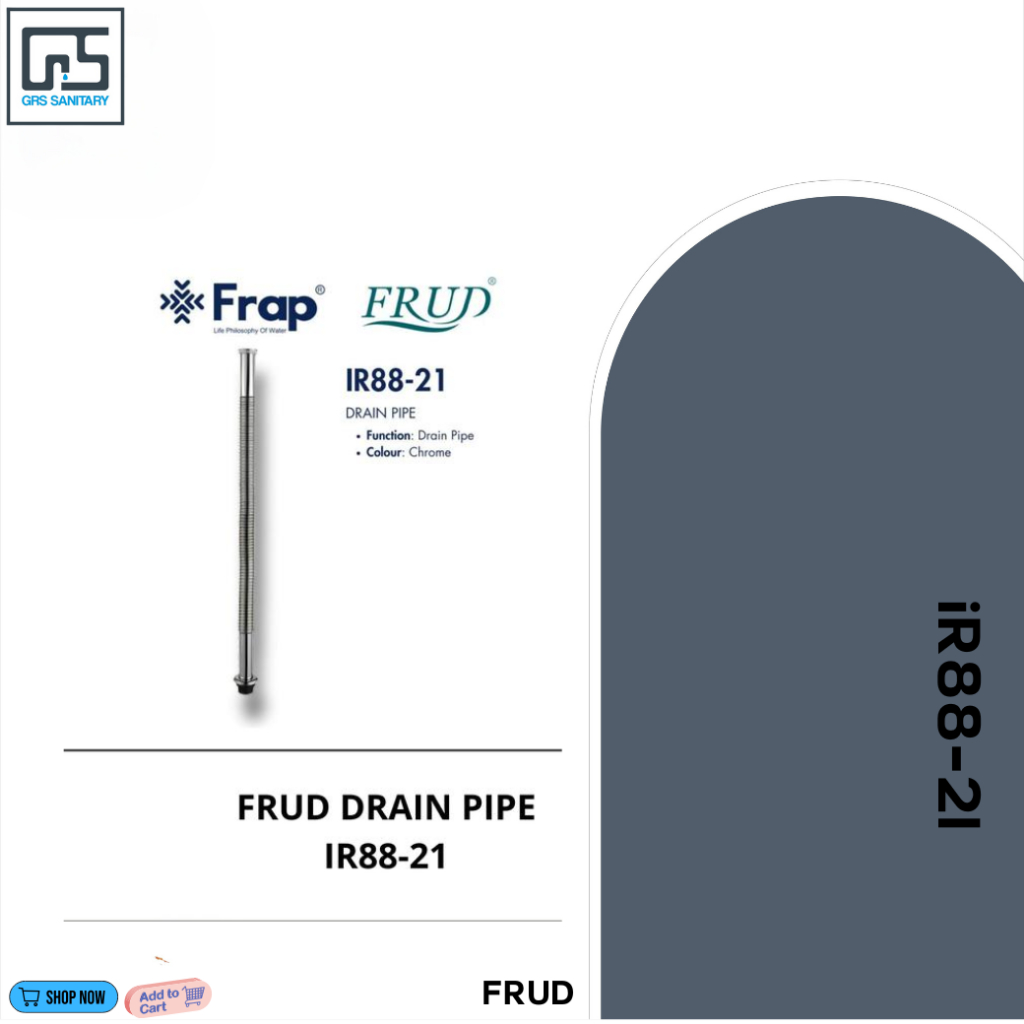 Jual FRUD IR88-21 Pipa Fleksibel Pembuangan Wastafel - Pipa Sifon ...
