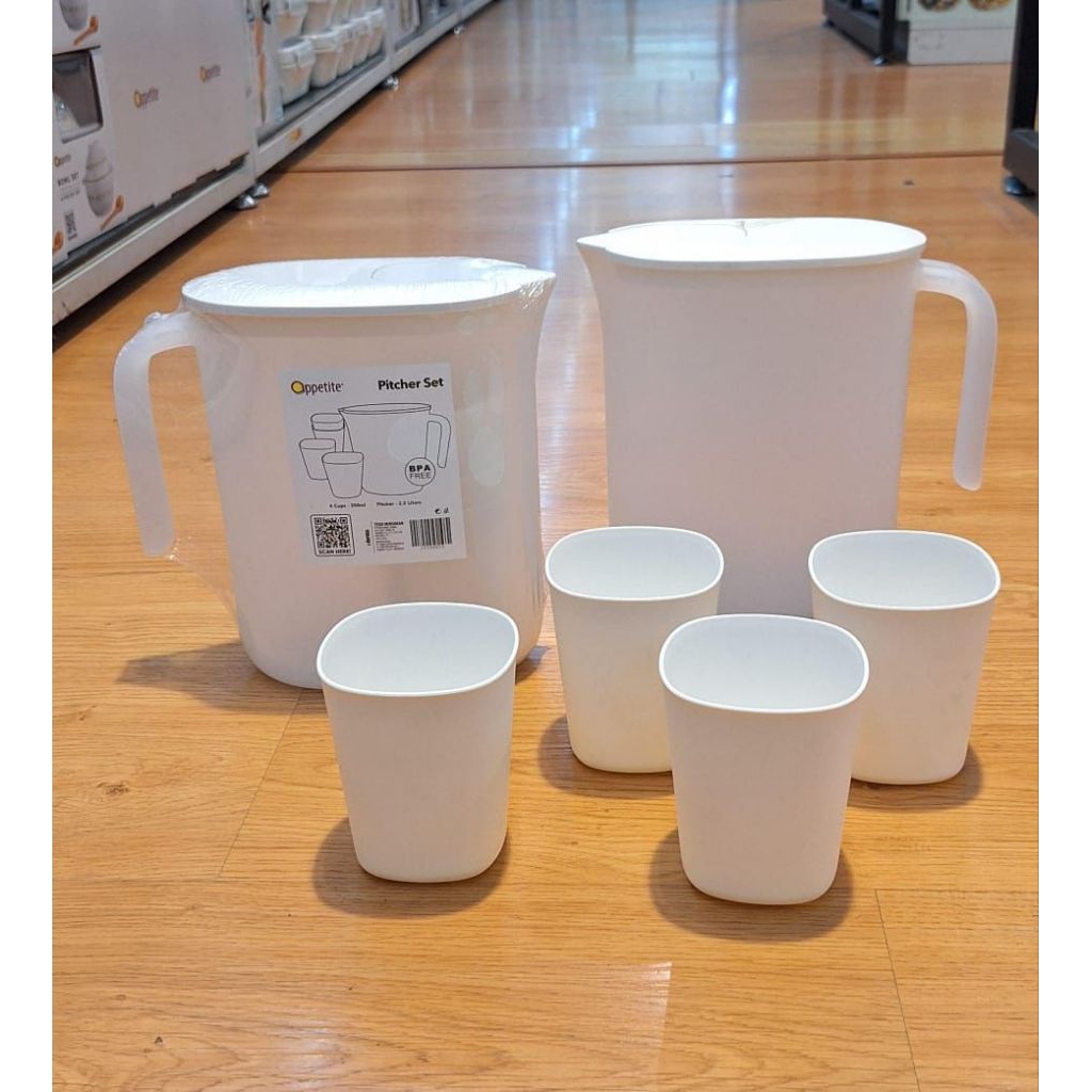 Jual Informa pitcher set bonie dengan gelas 4pc | Shopee Indonesia