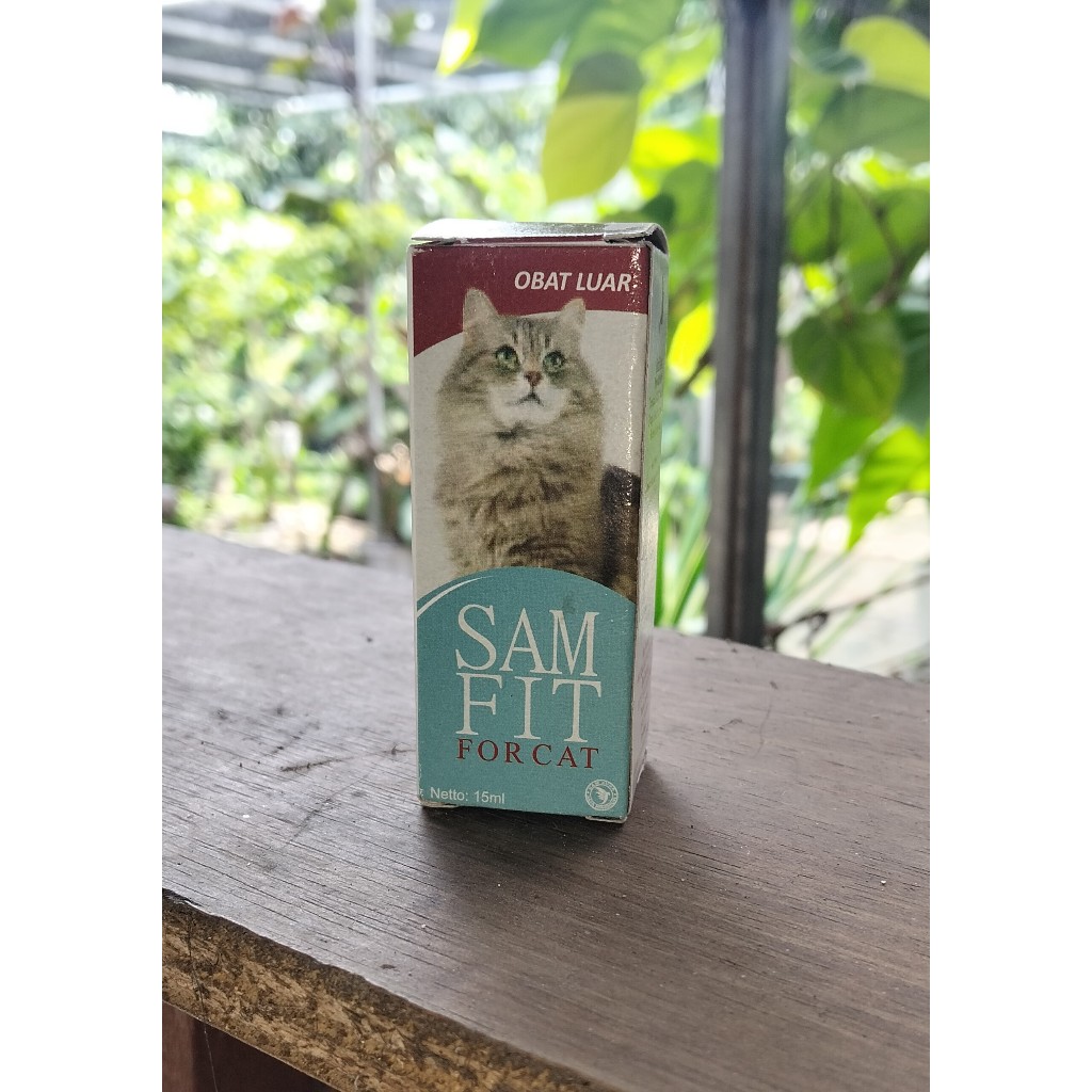 Jual SAMFIT FOR CAT - Obat Kucing Ringworm Kulit Kering Eosinophilic ...