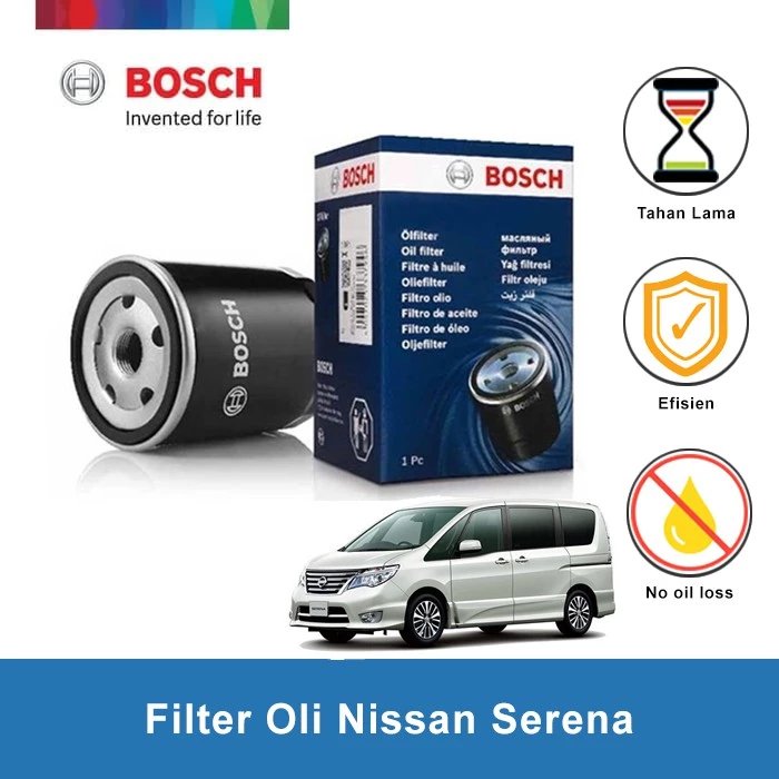 Jual Bosch Filter Oli / Oil Filter Mobil Nissan Serena [0986AF1014-ESD ...