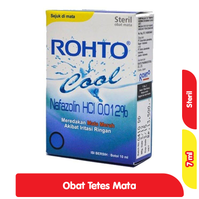 Jual ROHTO COOL 1 BOTOL 7 ML / TETES MATA | Shopee Indonesia