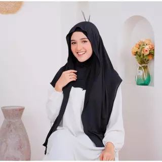 Pashmina Inner Oval Spandex Tebal Menggigil