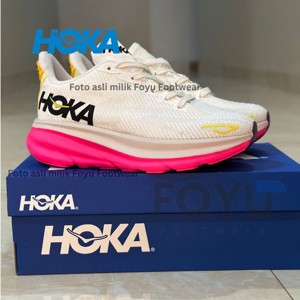 Jual H0KA ONE CARBON CLIFT0N 9 X2 RUNNING SHOES SEPATU LARI OLAHRAGA ...