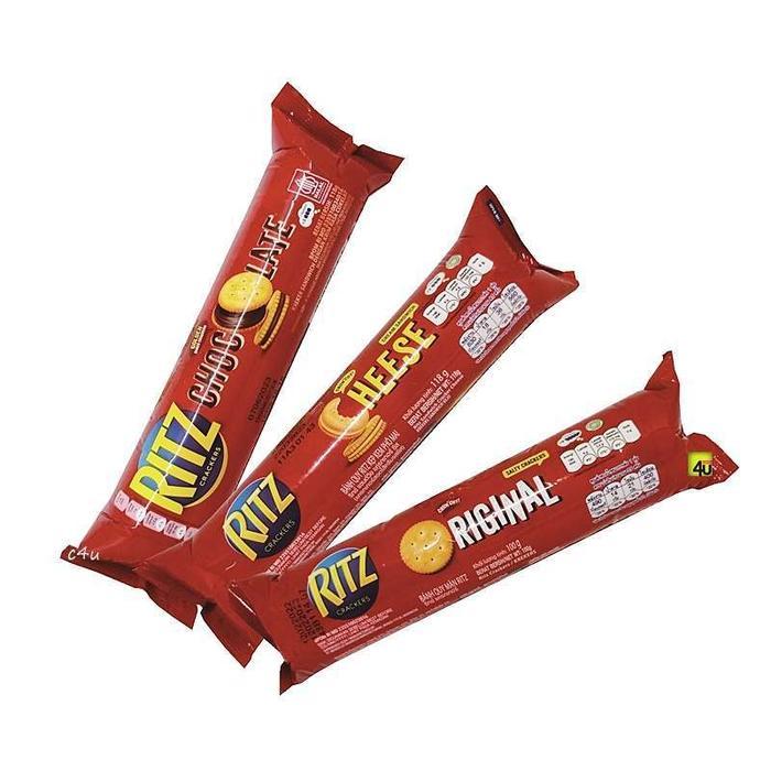 Jual RITZ CRACKERS BISKUIT CHOCOLATE CHEESE 91gr ORIGINAL 100gr ...