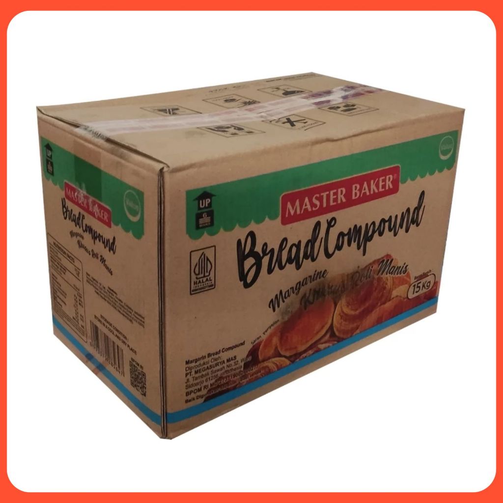 Jual Master Baker Bread Compound Margarine 15Kg Kardus Box Karton Dus ...