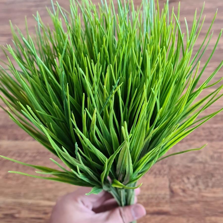Jual Tanaman Hias Bunga Rumput Kucai Plastik - Dekorasi Artificial ...