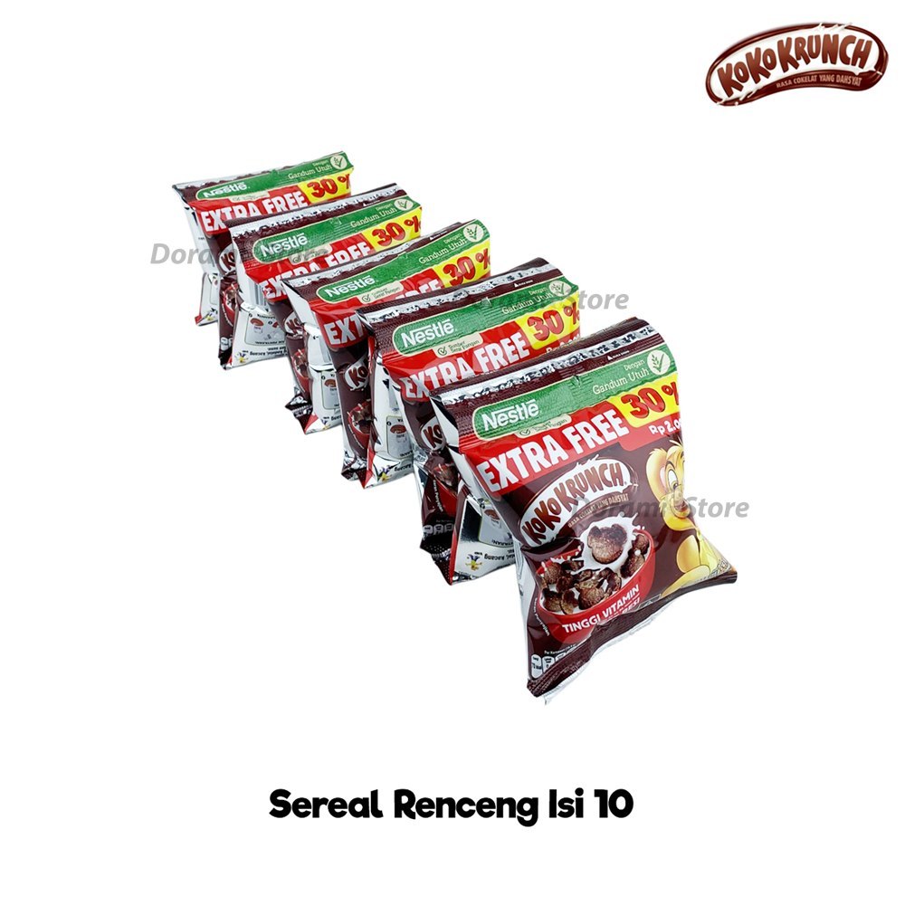 Jual Koko Krunch Ringz Renceng 10 x 22 gr / Cereal Koko Krunch Isi 10 ...