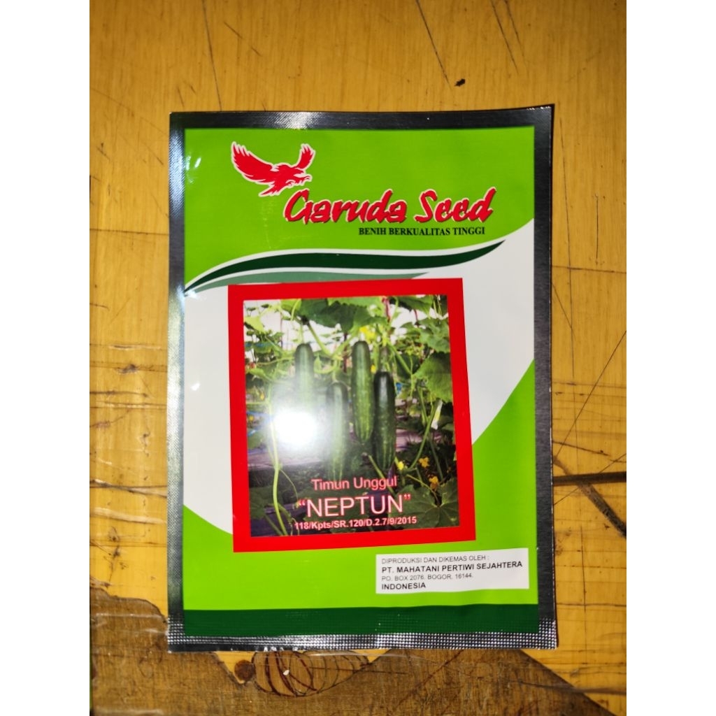 Bibit / Benih Timun Unggul NEPTUN Garuda Seed, 10 Gram