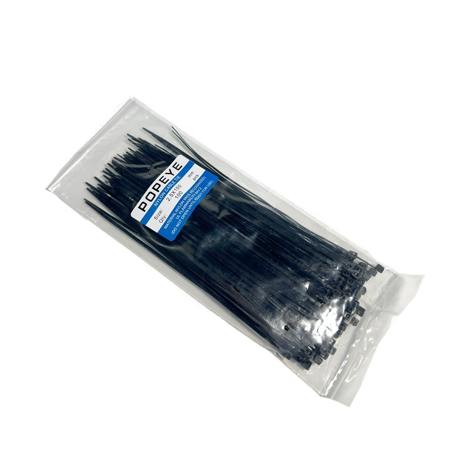 Jual KABEL TIES 10CM 15CM 20CM 25CM 30CM POPEYE NYLON CABLE TIE ...