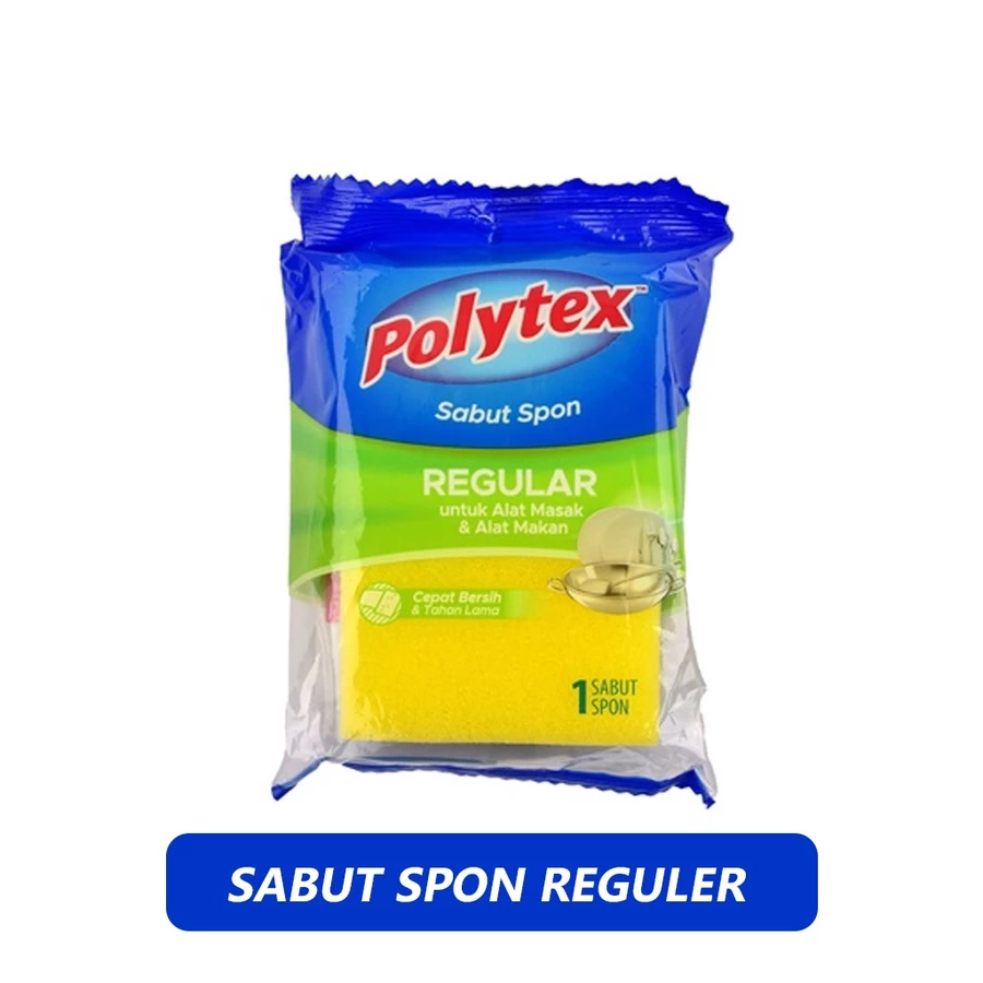 Jual Sabut Sponge Polytex Serbaguna Reguler POLYTEX Spon Reguler ...
