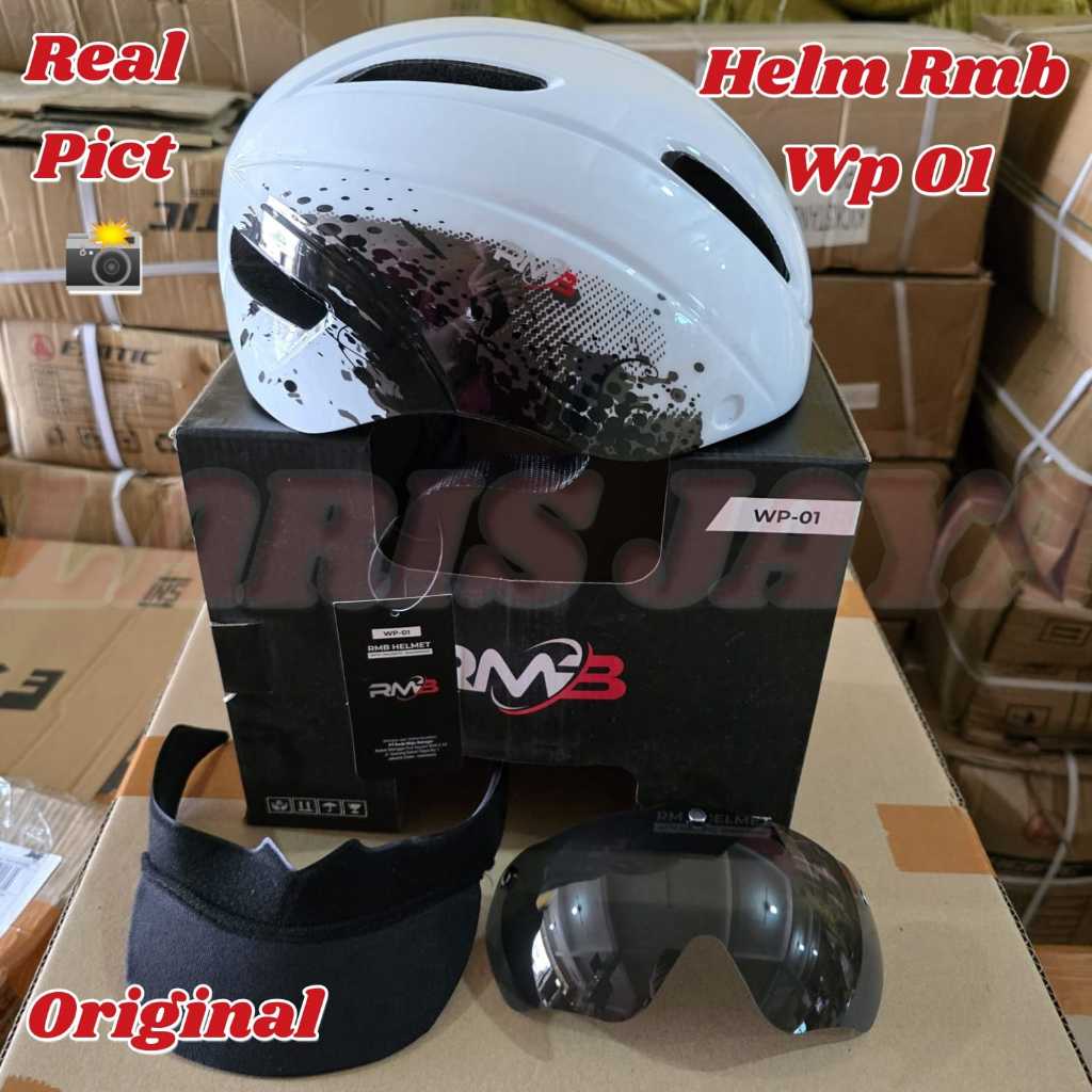 Jual HELM RMB WP 01 HELM SEPEDAN ORIGINAL TERBARU | Shopee Indonesia