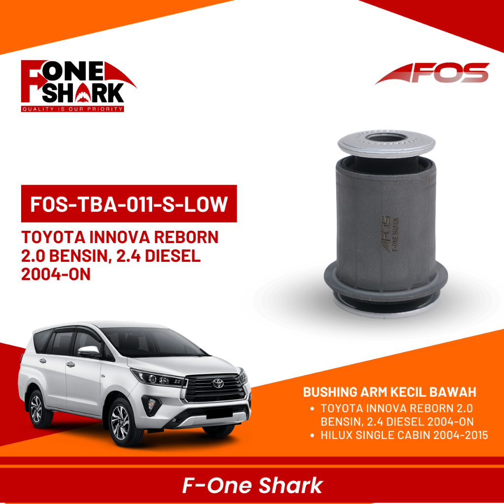 Jual Control Arm Bushing Bosh Sayap Kecil Bawah Merk F-One Shark FOS ...