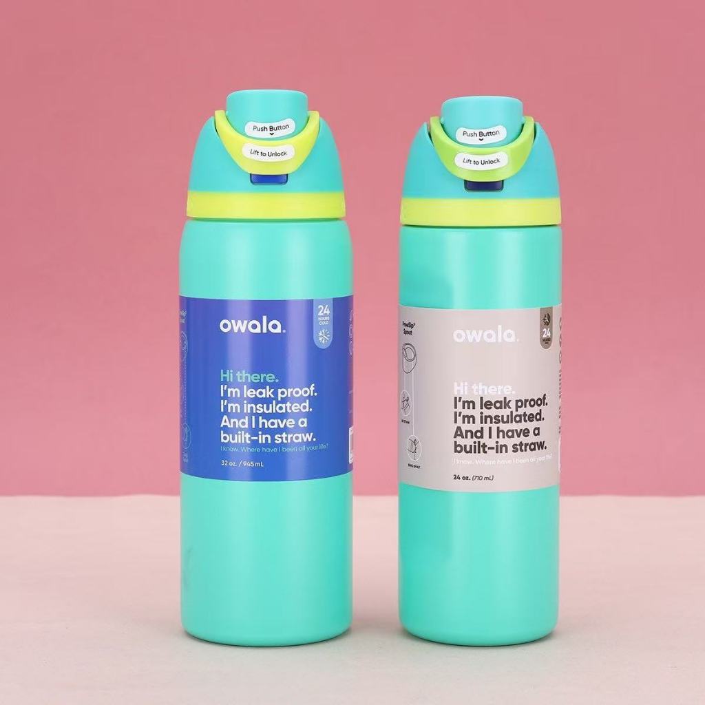 Jual New COD Owlala Tumbler FreeSipTM 24 oz (710 ml) 32 oz (945 ml ...