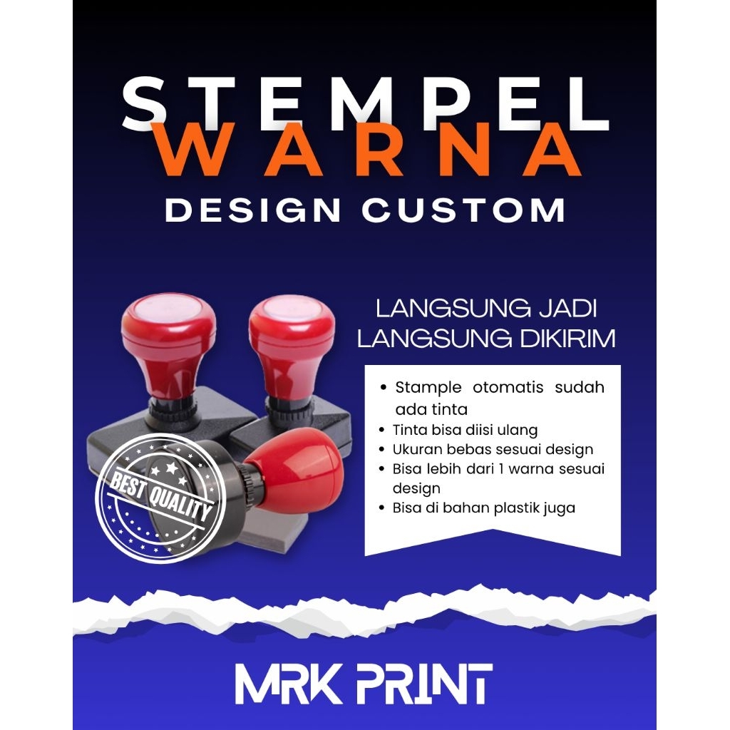 Jual Stempel Custom Nama | Stempel Gelas Plastik | Stempel Logo Usaha ...