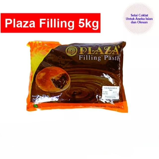 Jual Selai Coklat Plaza filling Plaza 5 kg Isian Roti Cokelat | Shopee ...